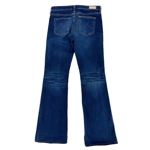 Adriano Goldstein the Angel Bootcut Jeans Classic Pockets Whiskering Blue‎ 29R - Picture 2 of 5